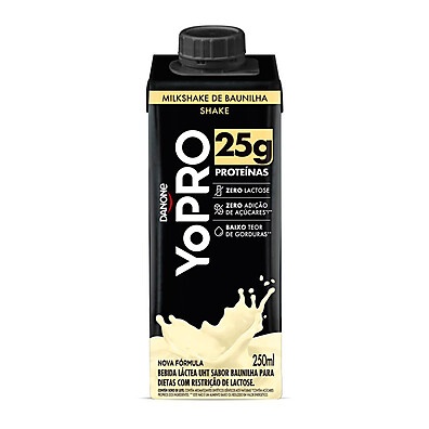 YoPRO Baunilha 25g: Milkshake Proteico Delicioso!