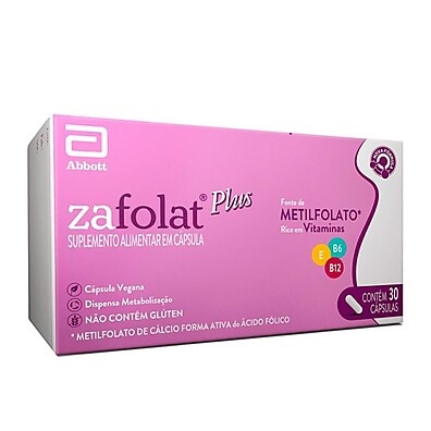 Zafolat Plus: Ácido Fólico para Gravidez Saudável