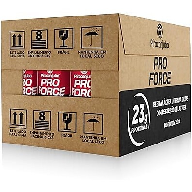 ProForce Frutas Vermelhas: 23g Proteína Zero Lactose (12x250ml)