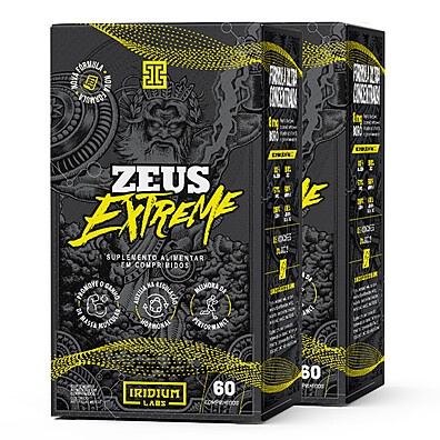 Zeus Extreme 120 Comps - ZMA: Suplemento de Zinco e Magnésio