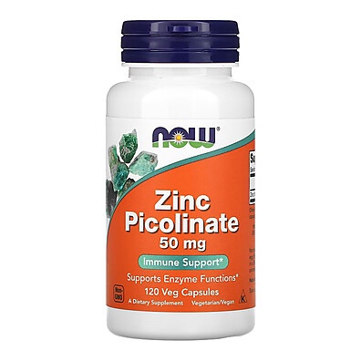 Zinco Picolinato 50mg Now Foods: Absorção Maximizada!