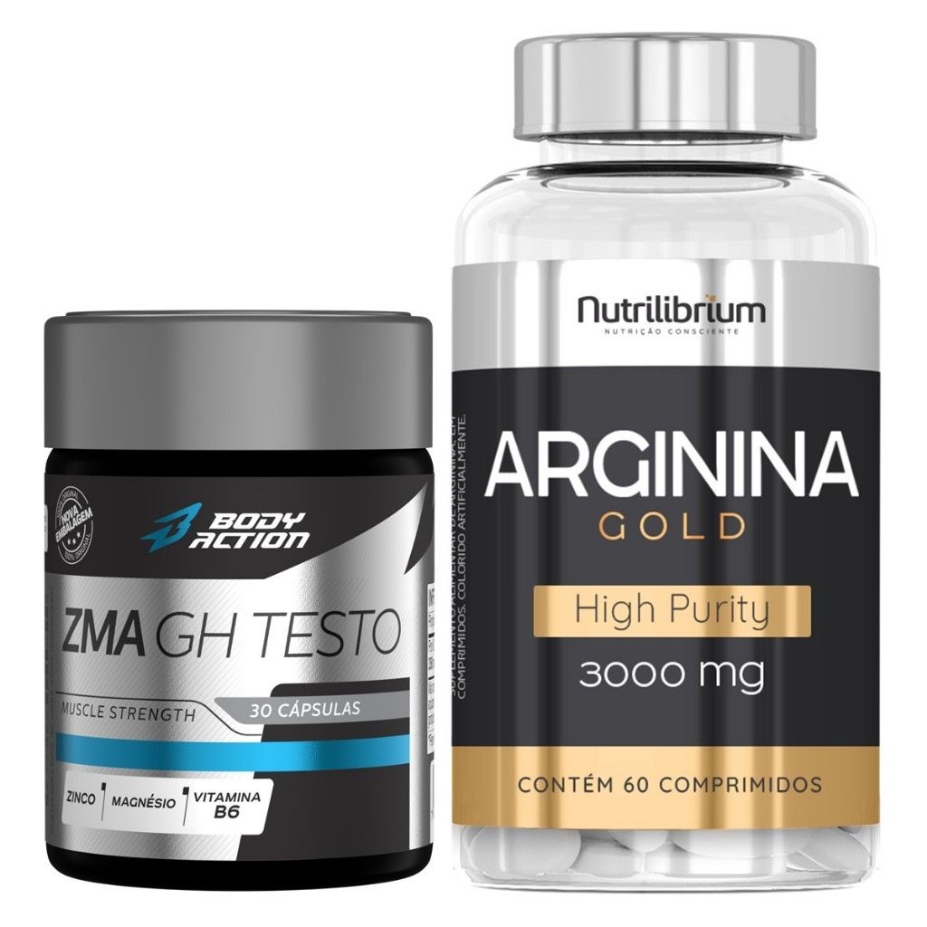 ZMA + Arginina: O Kit para Performance e Recuperação