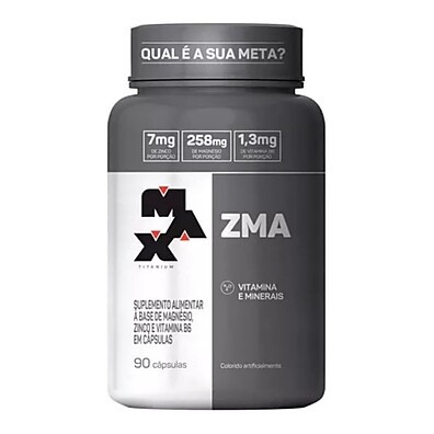 ZMA Max Titanium: Durma Melhor e Ganhe Massa Muscular!