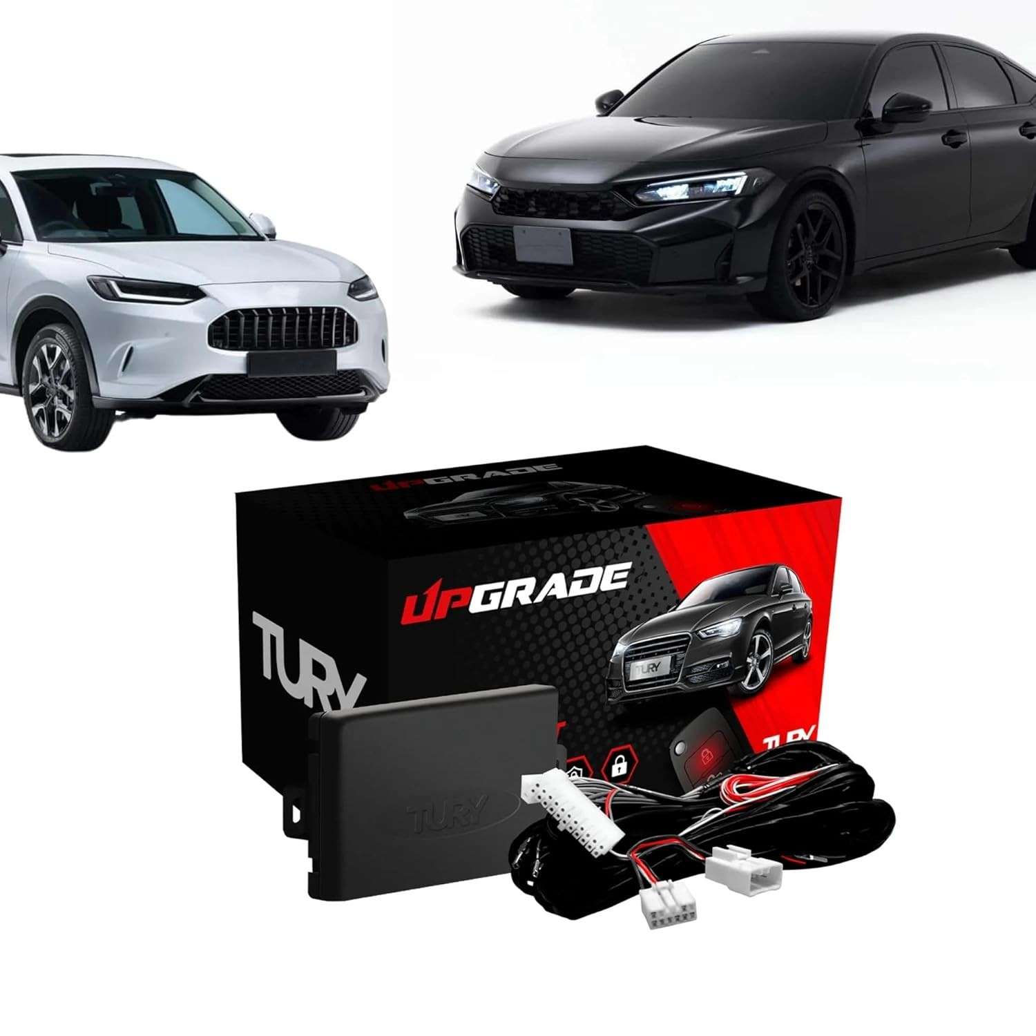 Módulo Automação Vidro Elétrico Tury PRO 4.20 LONG AP para Honda ZRV/Civic 2023+