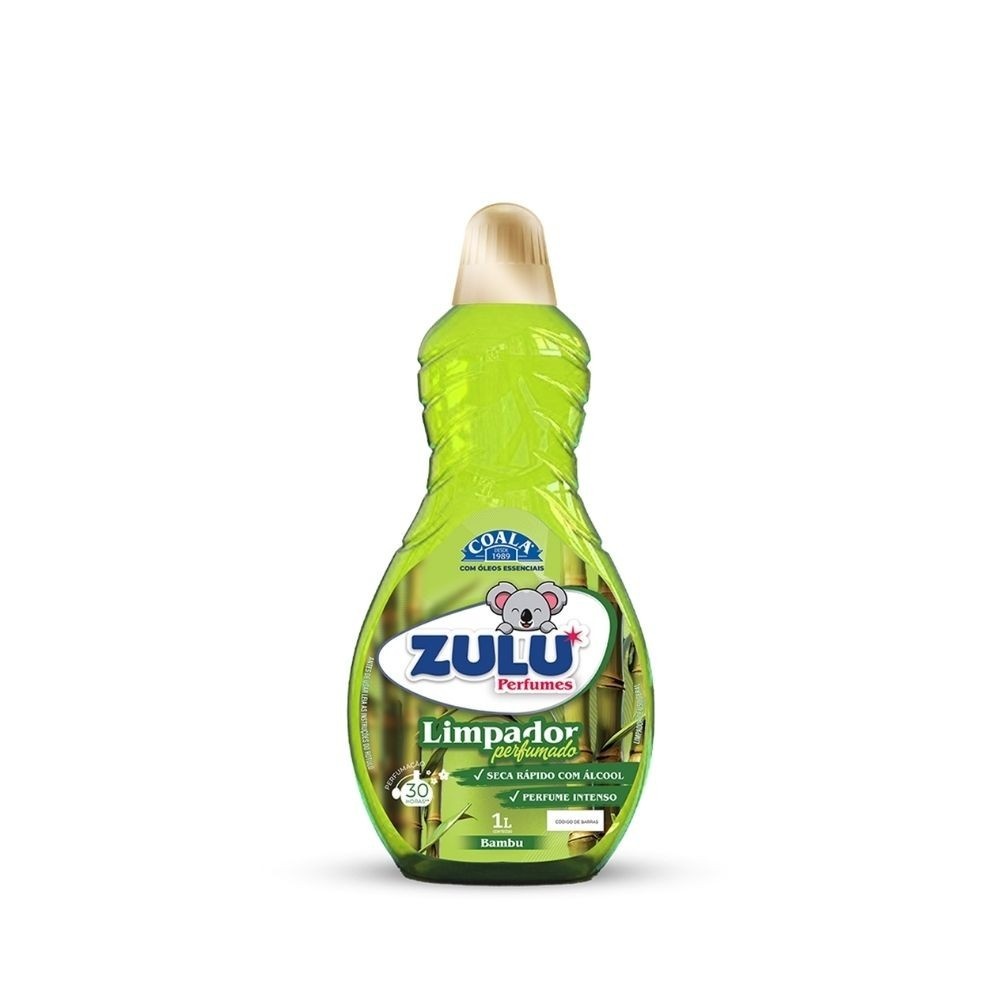 Zulu Bambu 1L: Limpeza e Perfume Duradouro